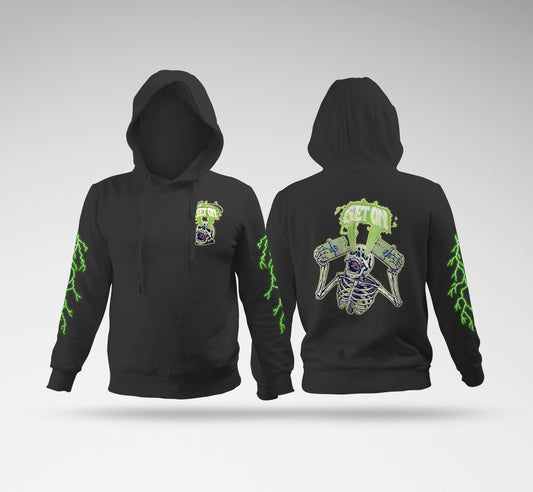 Black Skeleton Hoodie