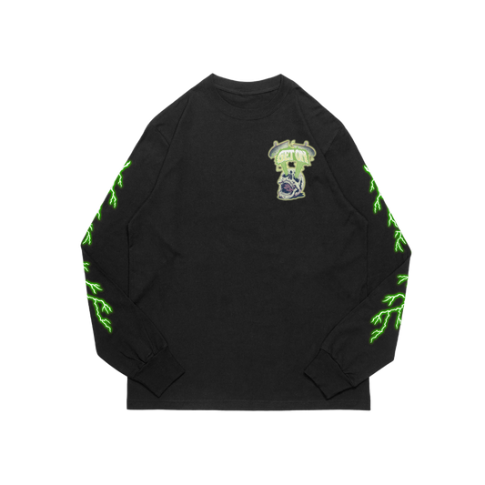 Black Skeleton Long Sleeve